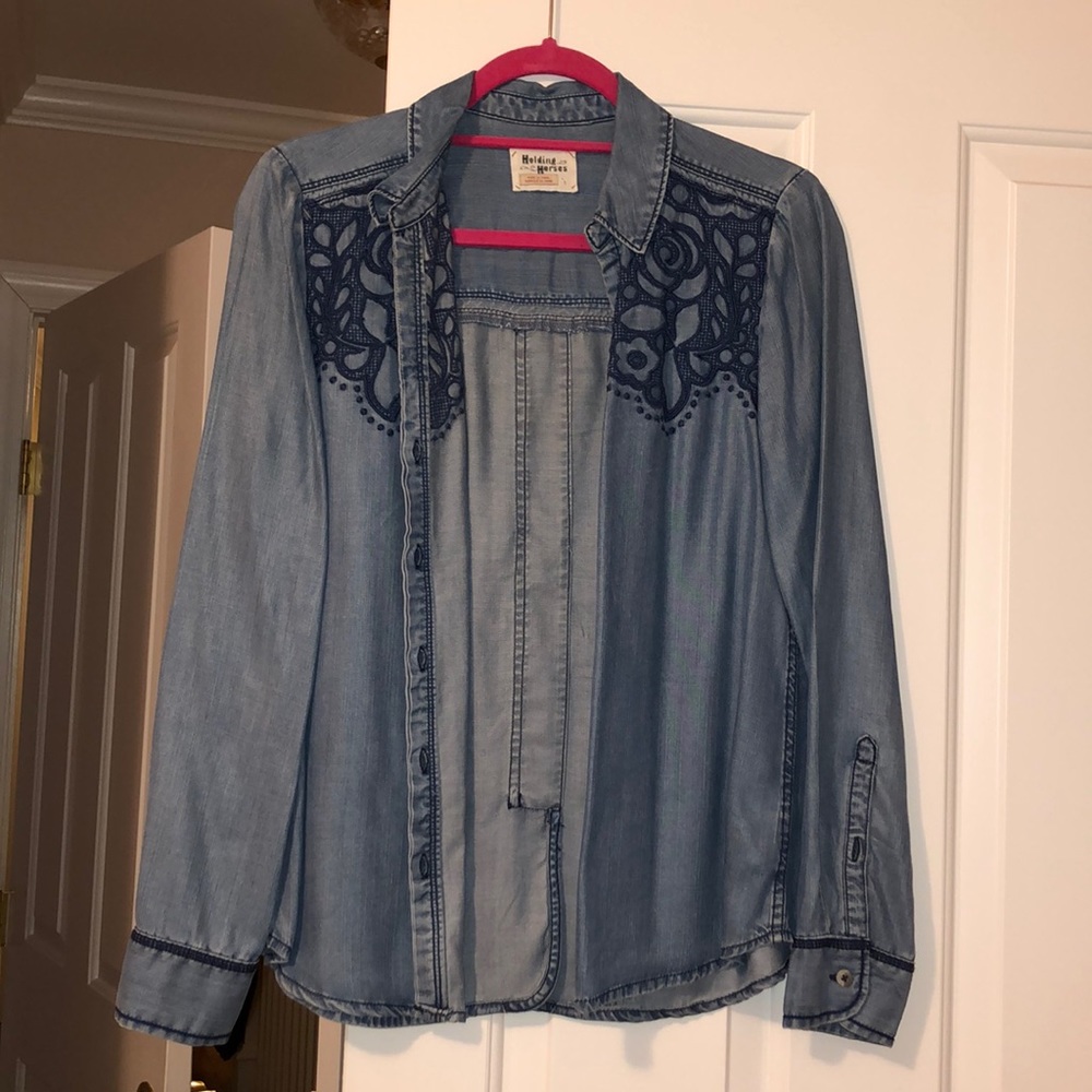 Denim Flannel